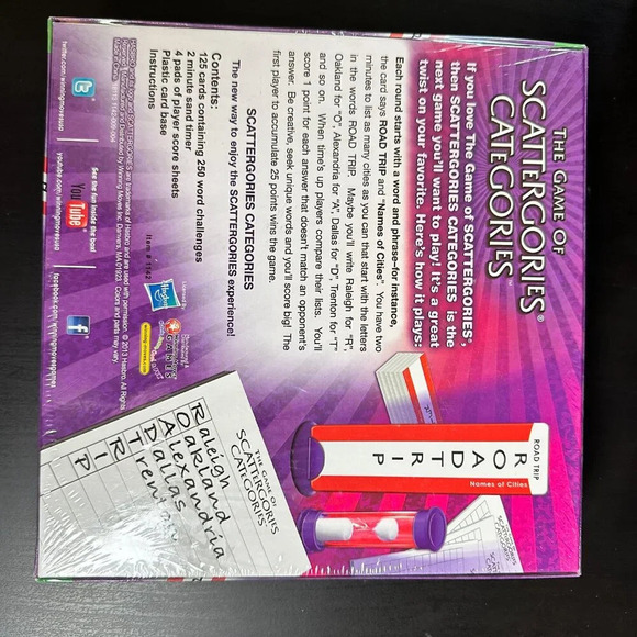 NIB SCATTERGORIES CATEGORIES - Picture 5 of 6